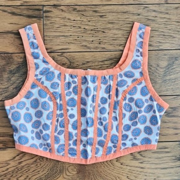 NWT TRIF Floral Binding Tank Top - Picture 5 of 8